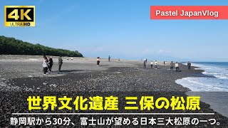 【富士山×松原】静岡県の世界文化遺産『三保松原』散策👟Stroll around the world cultural heritage site “Miho no Matsubara”