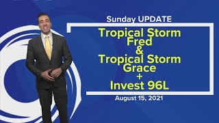 Tracking the tropics: Fred regains tropical storm status, Grace moving through Caribbean