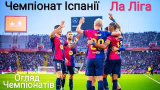 Футбол. Чемпіонат Іспанії. Ла Ліга ⚽🇪🇦. Результати, турнірна таблиця та Анонси.