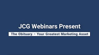 The Obituary – Your Greatest Marketing Asset