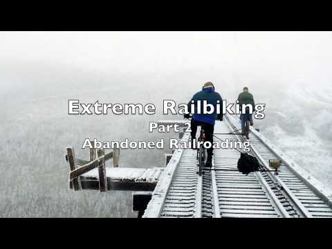 Extreme Railbiking Part 2, Rail Bikes on Abandoned Railroads Extreme Railbiking Part 2, Rail Bikes on Abandoned Railroads