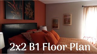 2x2 B1 Floor Plan