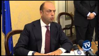 Alfano a Bari: “La criminalità alza il tiro. Situazione critica a Bitonto”