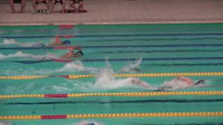 豊田将大　松崎稜　矢崎友哉　吉田峻也　男子800mフリーリレータイム決勝　第89回関東学生選手権水泳競技