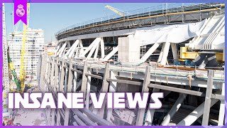 The SENSATIONAL SKYWALK at the NEW Santiago Bernabéu