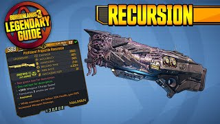 PROJECTILE RECURSION | Legendary Item Guide & Drop Location [Borderlands 3]