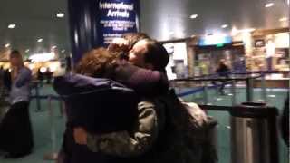 Danae Surprises Cassie at Airport