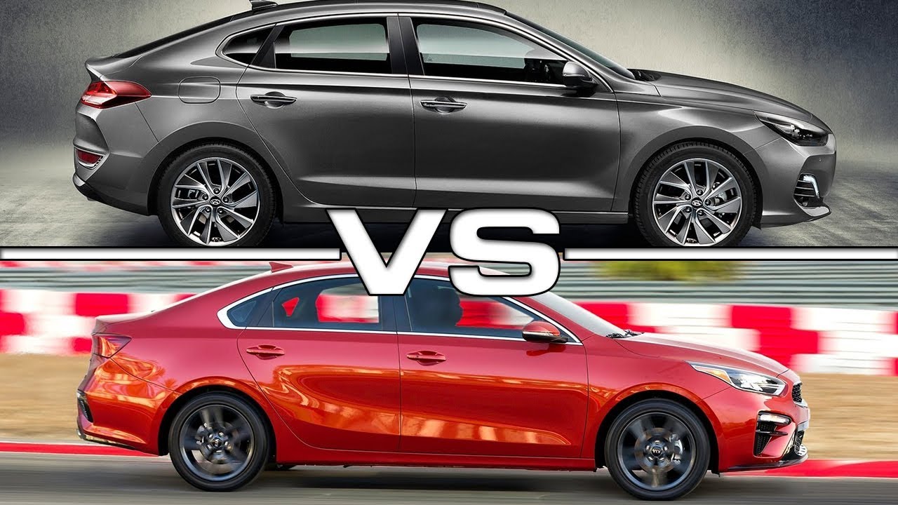 2019 Hyundai I30 Fastback Vs 2019 Kia Forte - YouTube