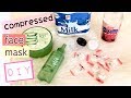 DIY COMPRESSED FACE MASK SHEET