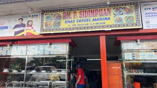 HALAL FOOD 🍲RUMAH MAKAN PADANG SIDEMPUAN KHAS TAPANULI SELATAN MAKNYUUS ENAAKNYA BINTANG 5