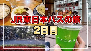 【JR東日本パスの旅2日目】東北地方を縦断する大移動！（秋田→群馬）