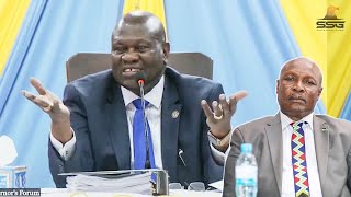 Dr Riek Machar Questions Were Destroyed by EES Governor Louis Lobong, The Longest Serving Governor