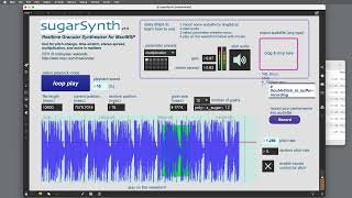 How to read a Max/MSP patch - Nobuyasu Sakonda's Granular Synthesis, Sugar Synth