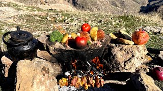 Cooking Beafsteak on Hot Stone: Making Bread, Coffee, and Adventure at Marakhil Peaks