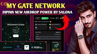 My Gate Network New Depin Airdrop  -new Airdrop Crypto Latest Depin Airdrop 2025