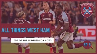 West Ham top the Premier League, record breaker Michail Antonio and Zouma deal in the balance | ATWH
