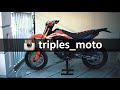 detail biaya modif honda crf150l supermoto sederhana