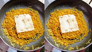 Cheese Maggi Recipe|Plain Masala Cheese Maggi..☺️❤️#odisha #shorts
