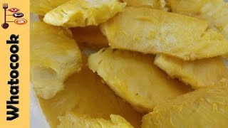 How To Make Breadfruit Chips | Caribbean Style