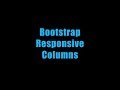 Responsive columns according device width - Bootstrap trick
