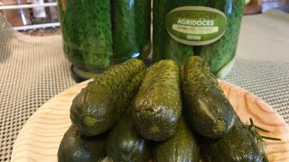 ทำแตงกวาดองแบบง่ายๆ ทานได้ใน 7 วัน|pickled cucumber |pepinillos en vinagre|คนไกลบ้านinspain