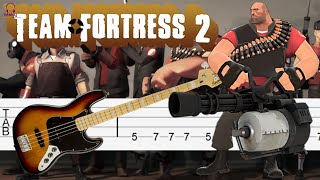 Team Fortress 2 [Bass Tabs Tutorial]