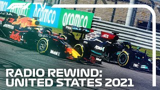 Hamilton Chases Verstappen | Radio Rewind | 2021 United States Grand Prix