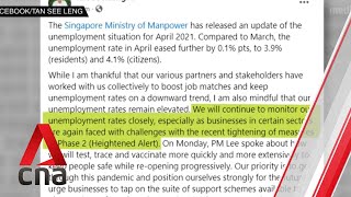 Unemployment rates for Singapore citizens, residents dip in April 2021