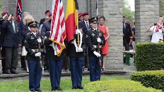 WW II Memorial Ceremony in Bastogne