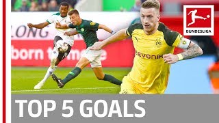 Top 5 Goals on Matchday 6 -  Reus, Duda, Plea and More