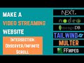 Video Streaming Website Tutorial Next JS + Node JS | Intersection Observer/Infinite Scroll | Part 22