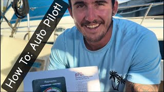 Raymarine EV100 Wheel Drive Auto Pilot Install On My Sailboat Made Easy! EP:11