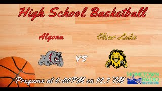 Algona vs Clear Lake High School Basketball