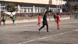 2015年2月1日 NS杯・青梅新町FC招待（小4） 八王子CBX vs 青梅2FC