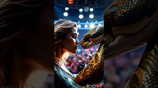 SNAKE TRUNS INTO a BEAUTIFUL WOMAN | America's Got Talent #funk #music #musica #trap #mc #simoncowel