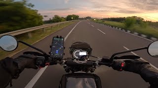 Pondicherry to Bengaluru on Triumph Scrambler 400X | Weekend Ride