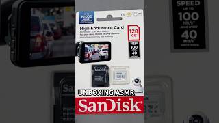 SanDisk 128GB High Endurance Video microSDXC Card C10, U3,V30,4K UHD,Micro SD Card #shorts #unboxing