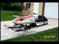 fantastic vintage sno pro snowmobile