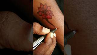 මේ ටැටූ එකට ආස කට්ටිය කෝ බලන්න🙋‍♀️#shortvideo #trending #virel #tattoo #art #love