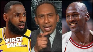 'I would want Michael Jordan every day' over LeBron - Stephen A. on the NBA GOAT debate | First Take
