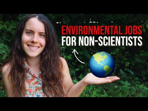 What jobs can I do to help the environment?