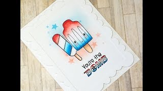 Not2Shabby DT | Darcie's You're the Bomb Popsicle Card