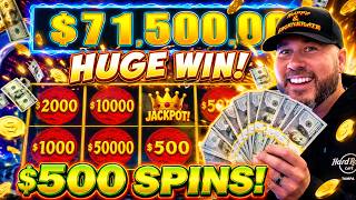 I WON A LIFE CHANGING JACKPOT ON A $500 SPIN