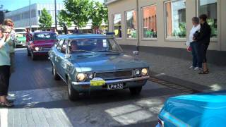 Vauxhall Bedford paradekørsel i Skive City