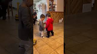 Dance party with the triplets 😂♥️ #dance #toddlers #vlog