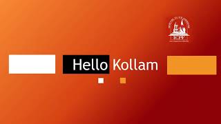 Hello, Kollam! - Uplifting \u0026 Transforming Lives (Instrumental : Cedric Joel)