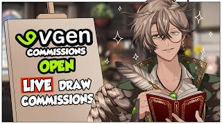 My commissions are open! Cozy art and chat~