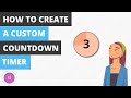 How To Create A Custom Countdown Timer In Articulate Storyline 360