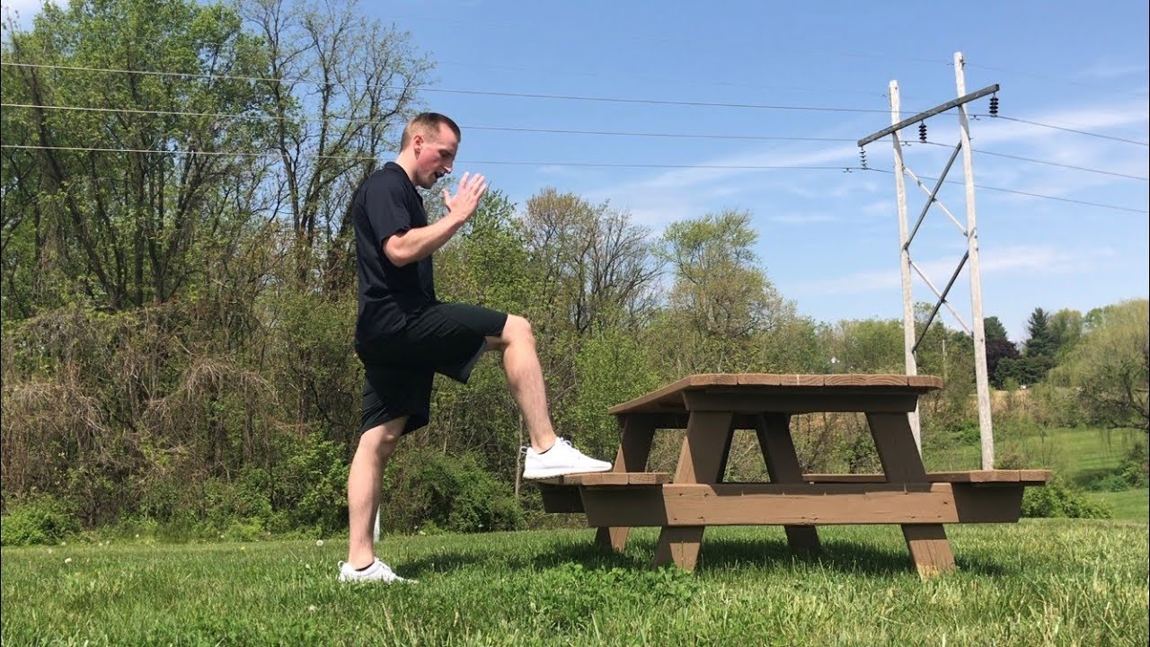 Picnic Table Workout 2 Youtube