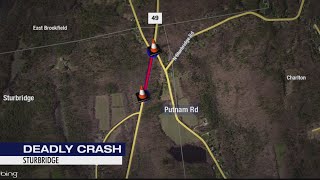 Massachusetts State Police investigating deadly crash in Sturbridge